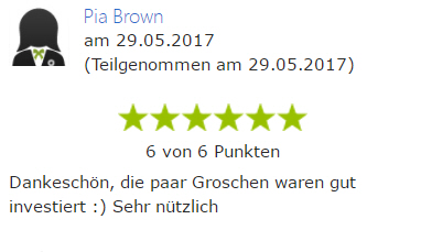 Was gibt es Schöneres, als zufriedene Webinar-Teilnehmer? Was gibt es Schöneres, als zufriedene Webinar-Teilnehmer?
