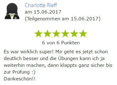 Was gibt es Schöneres, als zufriedene Teilnehmer? Was gibt es Schöneres, als zufriedene Teilnehmer?