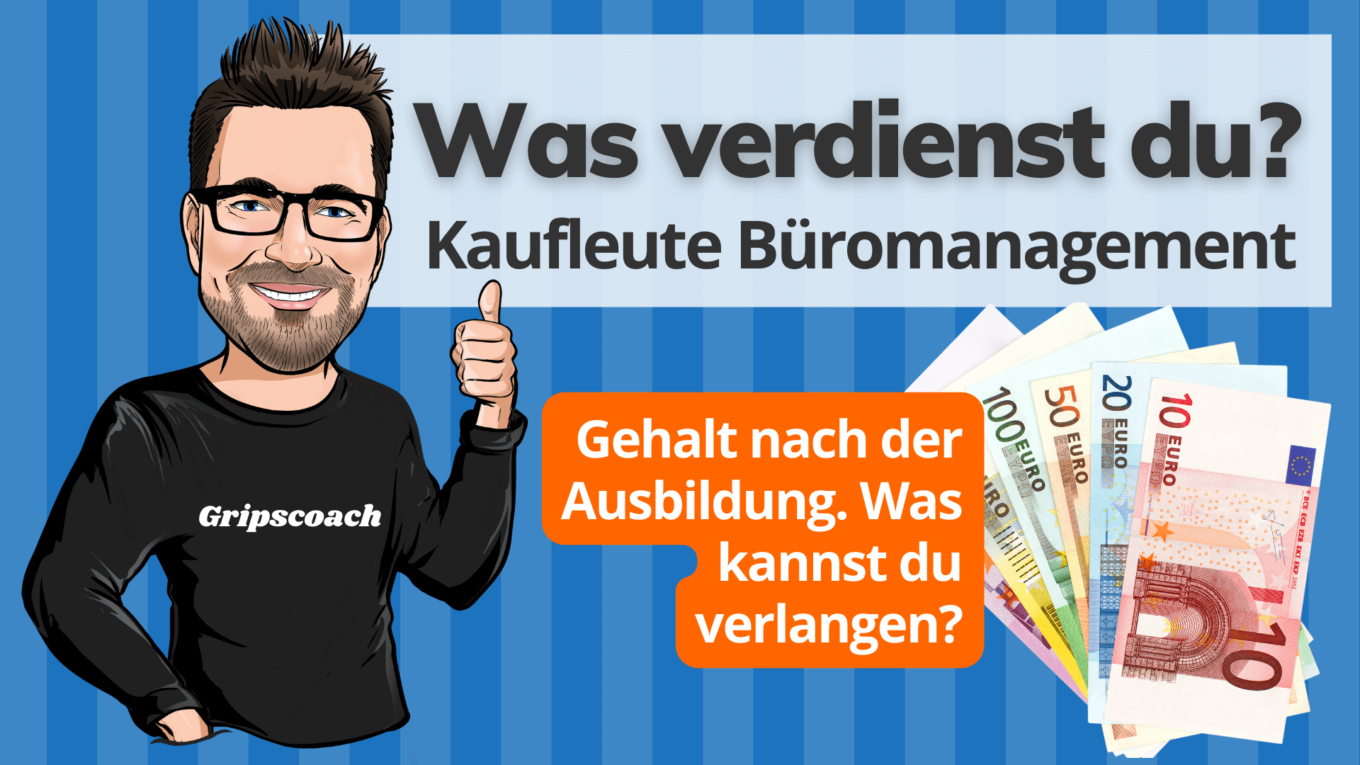 Das Gehalt Kaufleute für Büromanagement nach der Ausbildung