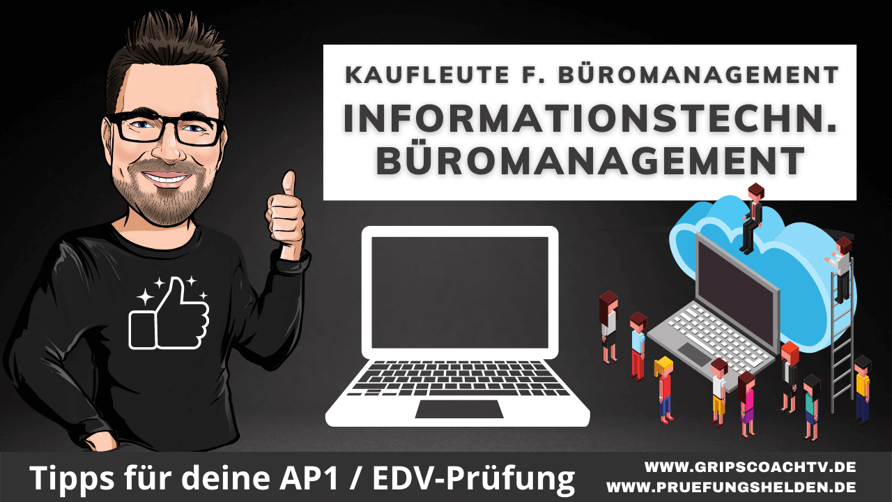 Informationstechnisches Büromanagement - 5 Tipps, um die IHK-Prüfung Teil 1 zu rocken | Kaufmann:frau für Büromanagement Informationstechnisches Büromanagement - 5 Tipps, um die IHK-Prüfung Teil 1 zu rockenn | Kauffrau für Büromanagemen