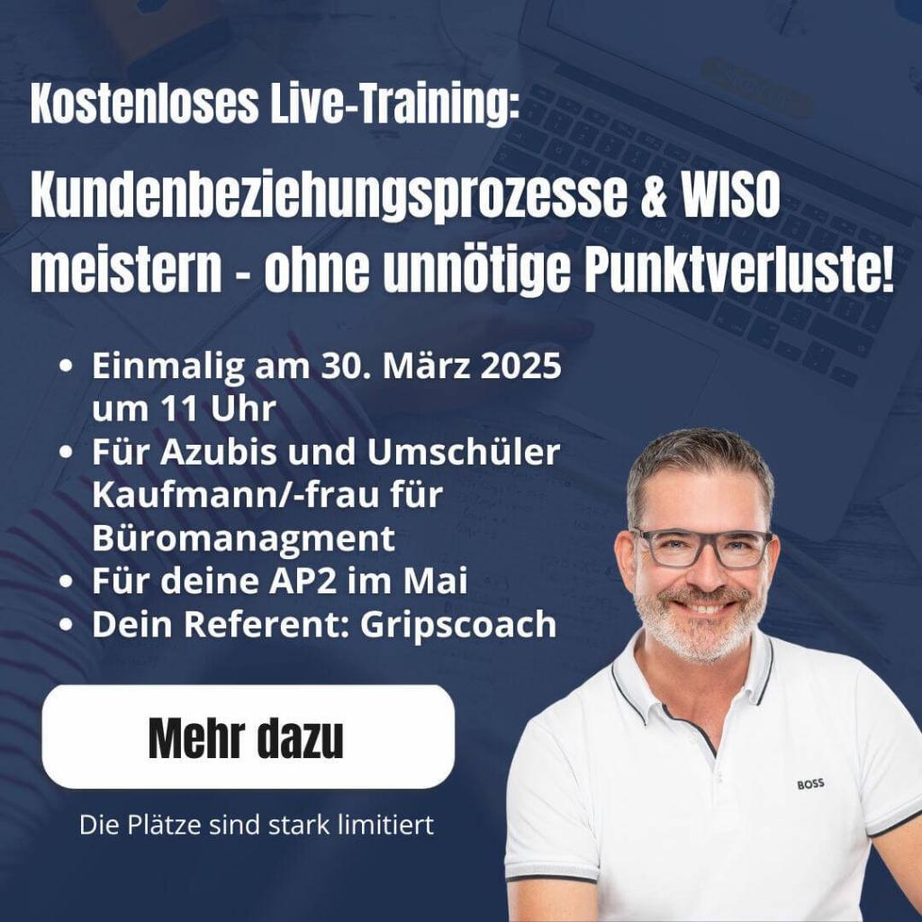 Aufgaben-Beispiel - Mündliche Prüfung Kauffrau für Büromanagement